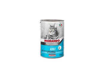 Morando Professional Fish & Shrimp Wet Cat Food 400g
