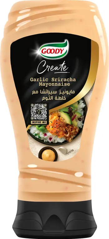 Goody Create Garlic Sriracha Mayonnaise 250g