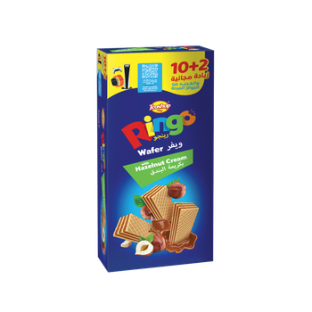 Teashop Ringo Hazelnut Wafer 12x40g