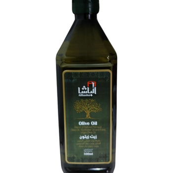 الباشا زيت زيتون مكرر500مل
