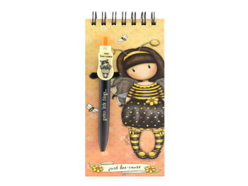 Santoro Gorjuss Bee Loved Jotter with Pen
