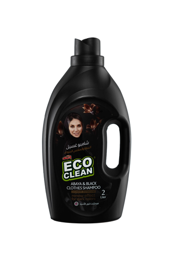 ايكو كلين شامبوغسيل العباية والملابس السوداء 2لتر