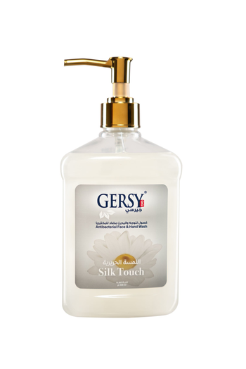 جيرسي غسول للوجه و اليدين مضاد للبكتيريا اللمسة الحريرية 500مل