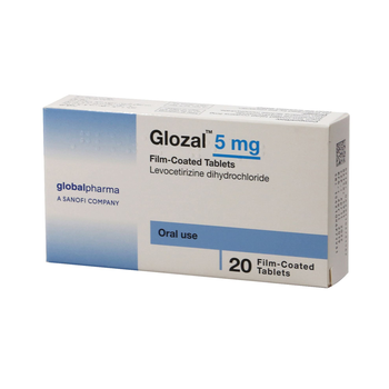 Globalpharma Glozal Levocetirizine Tablets 5mg 20 Pack