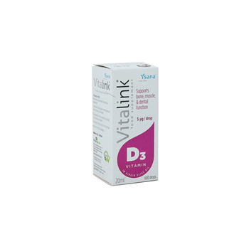 Vitalink Vitamin D3 Drops 20Ml