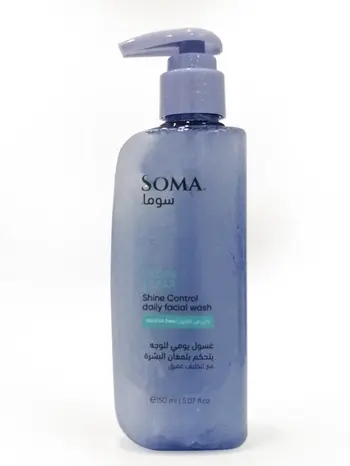 Soma Alcohol-Free Shine Control Face Cleanser 150ml