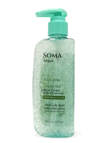 Soma Alcohol-Free Shine Control Face Cleanser 150ml