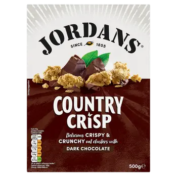 جوردانز كونتري مقرمش 70% شوكولاتة داكنة 500 جرام