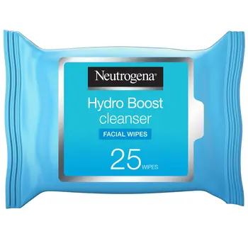Neutrogena Hydro Boost Cleansing Facial Wipes 25 Pieces