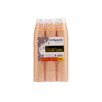 هوت باك مجموعة أكواب ورقية شديدة التحمل ، 4 أونصة، 150قطعة