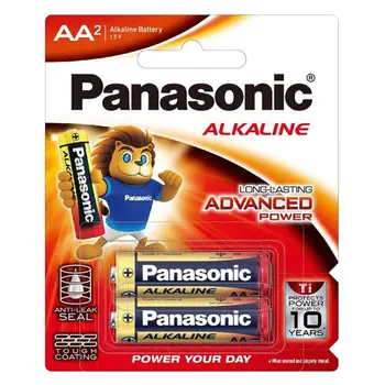 باناسونيك بطارية 2AA قلوية 1.5 فولت 2قطعة