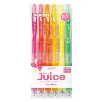 Pilot Juice Gel Pen Assorted 6-Pack 0.7mm Tip