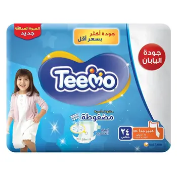 Teemo Junior Diapers XXL 24 Packets