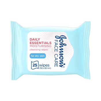 Johnson's Daily Essentials Moisturising Wipes 25 Pieces