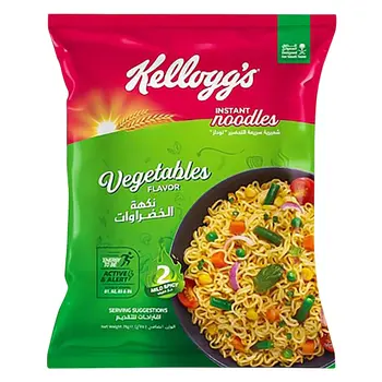 Kellogg's Mild Spicy Vegetable Instant Noodles 75g