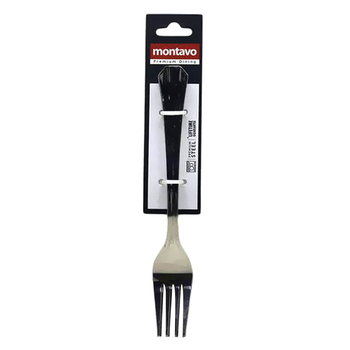 Montavo Premium Dining Black Dinner Fork 6 Pieces