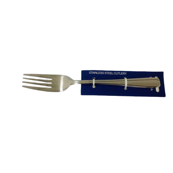 Silver Stainless Steel Dinner Forks 3 Pieces