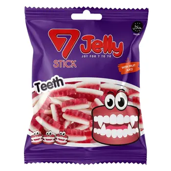 Fruit Juice Teeth Candy Jelly 80g