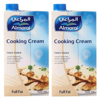 Almarai Chef's Choice Full Fat Cooking Cream 2x500ml