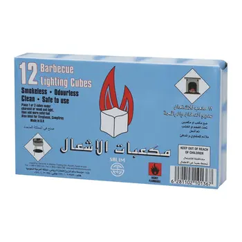 مكعبات الاشتعال عديم الدخان والرائحة 12قطعة