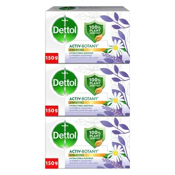 Dettol Activ-Botany Lavender & Chamomile Soap 3x150g