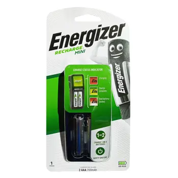 Energizer Rechargeable AAA Battery with Mini Charger