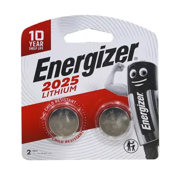 إنرجايزر بطارية دائرية للساعات وأجهزة التحكم عن بعد 2025B 3فولت 1قطعة