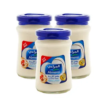 المراعي جبنة كريمة قابلة للدهن عبوة اقتصادية 3×200جرام