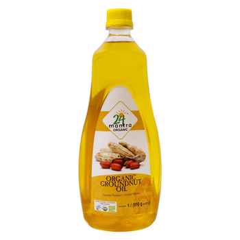 24 Mantra Organic Groundnut Oil 1L