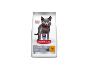 هيلز ستيرلايزد طعام جاف للكيتن المعقمة بالدجاج 1.5كيلو