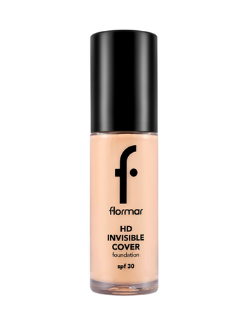 Flormar Invisible Cvr Hd Foundation 40 Light Ivory 1Piece