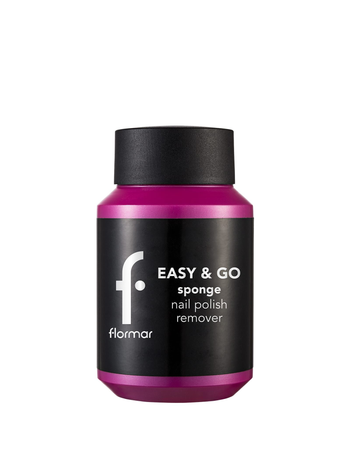 Flormar Easy & Go Sponge Nail Polish Remover Pink 1Piece