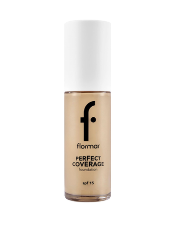 Flormar Perfect Coverage Foundation 102 Sft Beige 1Piece