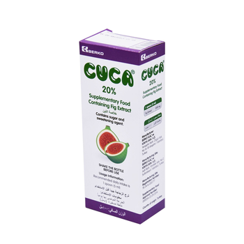 Berko Fig Cuca Liquid Syrup 100ml
