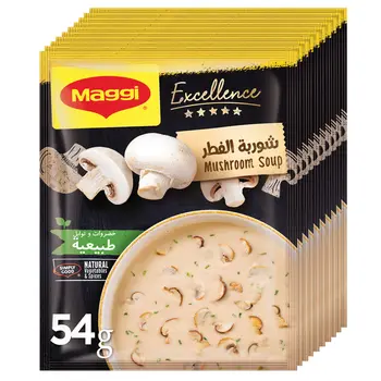 Maggi Excellence Mushroom Soup 10x54g