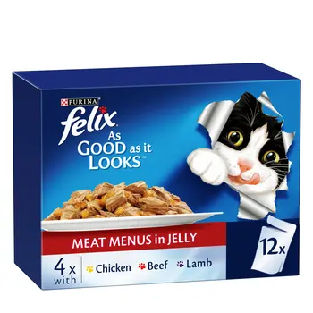 فيلكس قائمة اللحم 12×85جرام