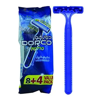 Dorco TG710 Blue Disposable Razors 5 Pieces