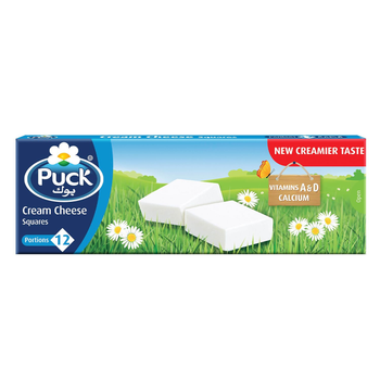 Puck Cream Cheese Squares 12 pcs
