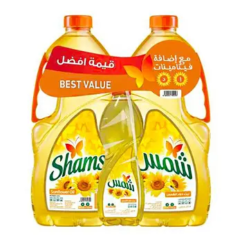 شمس زيت دوار الشمس 2×1.5لتر
