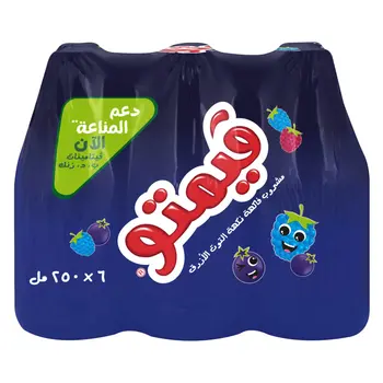 فيمتو شراب بنكهة فاكهة التوت الأزرق 6 × 250مل