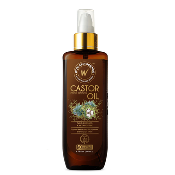 Wow Skin Science Cold-Pressed Castor Oil 200ml
