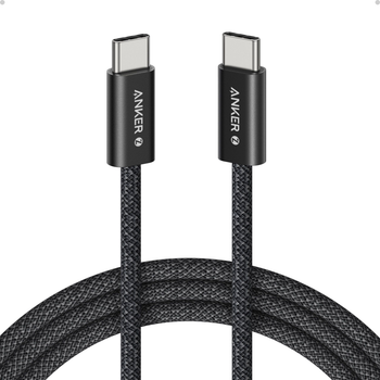 أنكر كابل USB-C إلى USB-C  متر 240 واط أسود 1قطعة