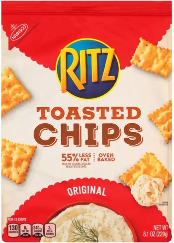 Nabisco Ritz Original Toasted Chips 8.1oz