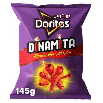 Doritos Dinamita Flamin Hot Tortilla Chips 145g