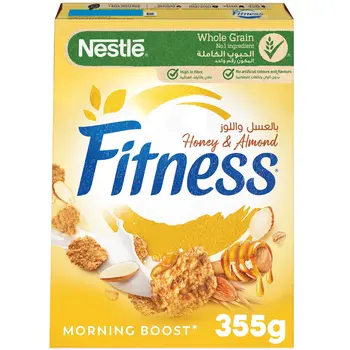 Nestlé Fitness Honey & Almond Cereal 355g