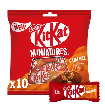 Nestlé KitKat Caramel Miniatures 10x11g