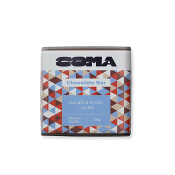Coma Kunafa And Kindar Chocolate Bar 100g
