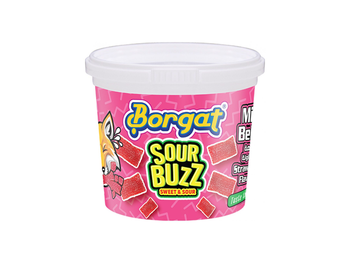 Borgat Sour Power Strawberry Mini Belts 175g