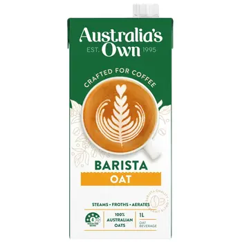 استراليا أون باريستا حليب الشوفان 1 لتر