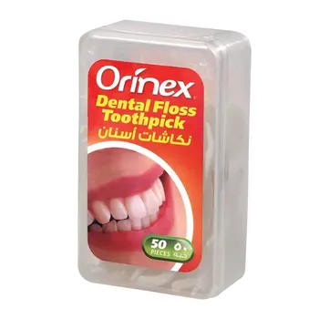 Orinex Dental Floss Toothpick 50 Pieces